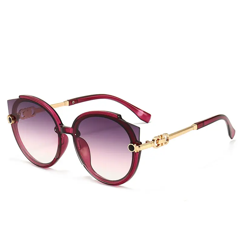 Internet-famous sunglasses women's street camera trendy disco beach sunglasses anti-ultraviolet summer personality fashion face small 6060 - Image 10
