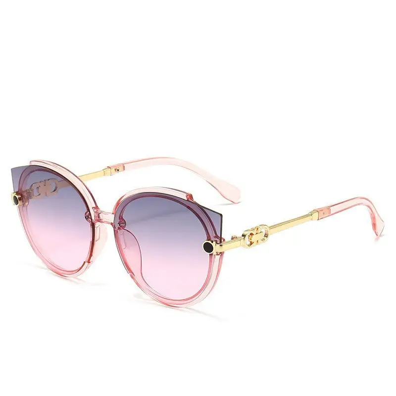 Internet-famous sunglasses women's street camera trendy disco beach sunglasses anti-ultraviolet summer personality fashion face small 6060 - Image 3