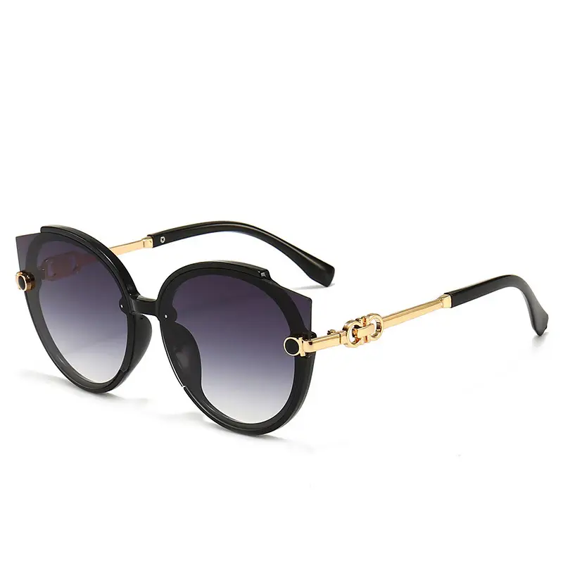 Internet-famous sunglasses women's street camera trendy disco beach sunglasses anti-ultraviolet summer personality fashion face small 6060 - Image 6