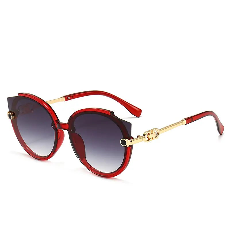 Internet-famous sunglasses women's street camera trendy disco beach sunglasses anti-ultraviolet summer personality fashion face small 6060 - Image 7