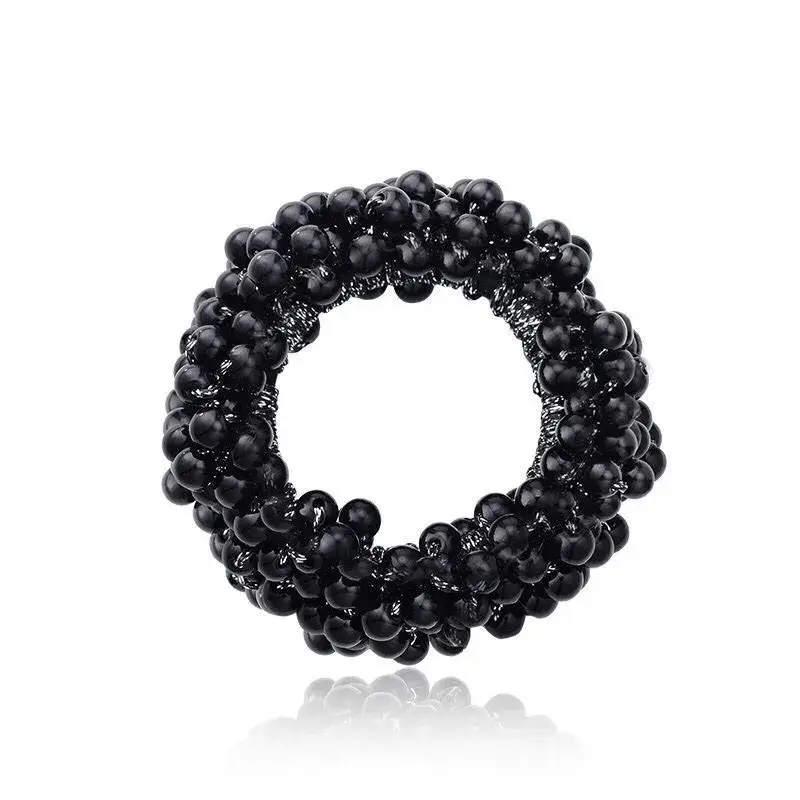 South Korea Pearl Hair Rope Bracelet for Women - Image 11