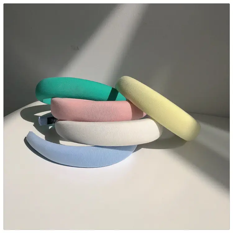 Macaron Color Wide Bristle Headband for Girls — feature 7