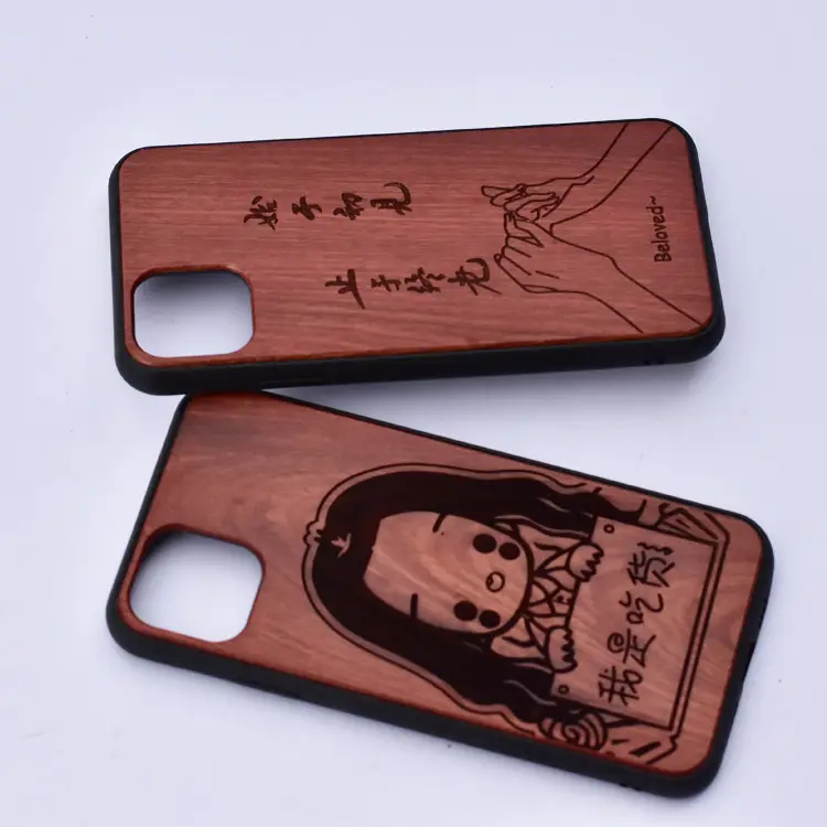 Wooden Protective iPhone 12/13 Case - Image 15