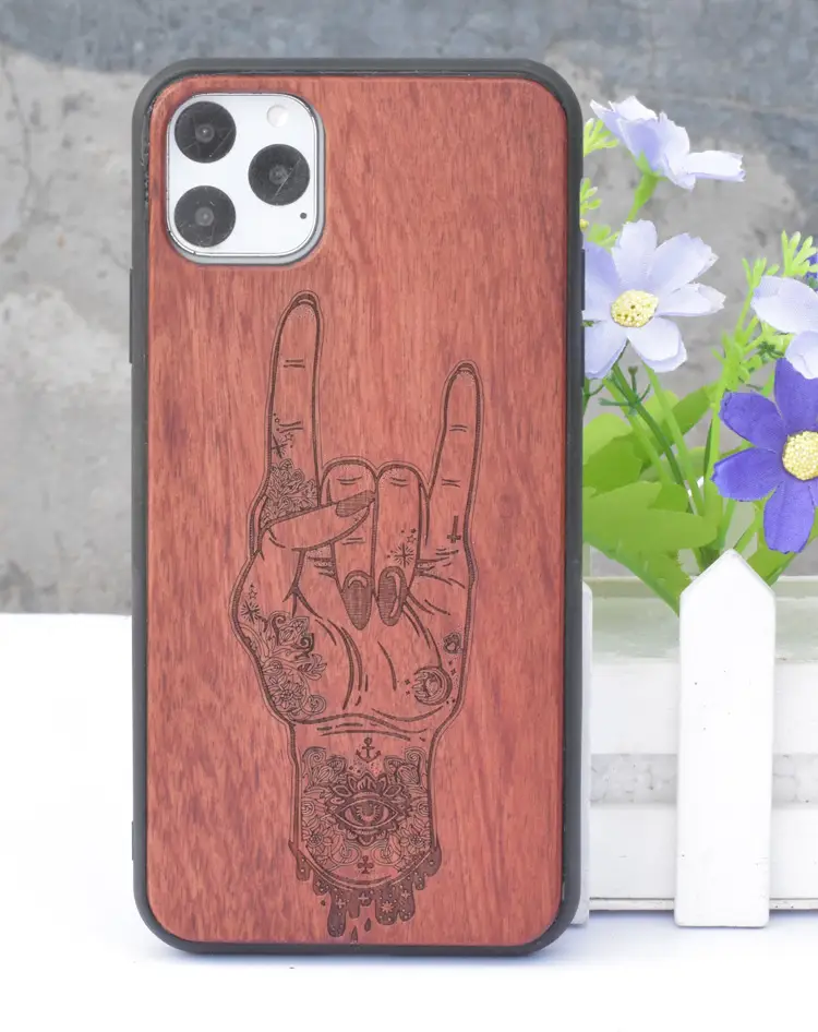 Wooden Protective iPhone 12/13 Case - Image 11