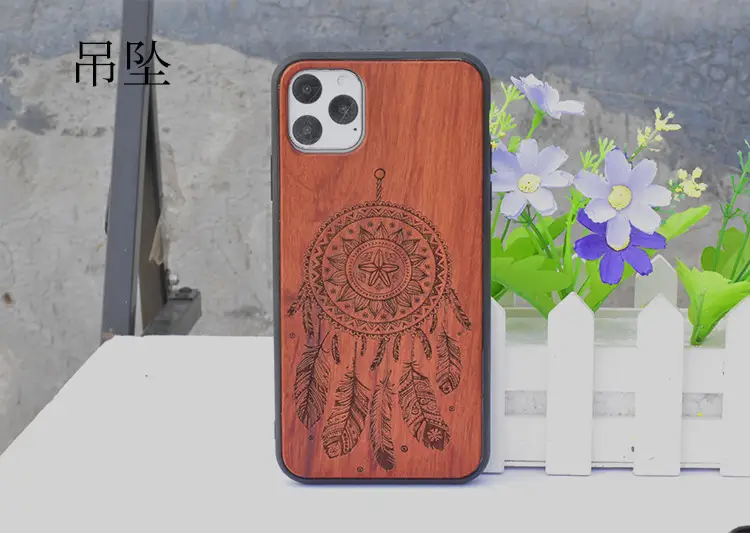 Wooden Protective iPhone 12/13 Case - Image 3