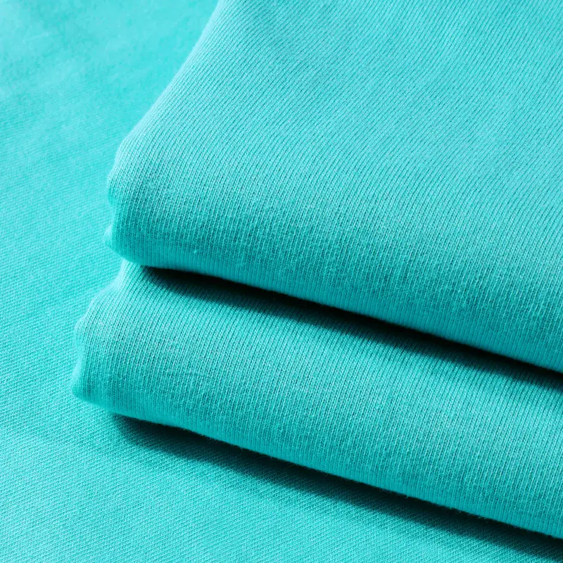 Mint Green Heavy Combed Cotton T-Shirt S - Image 20