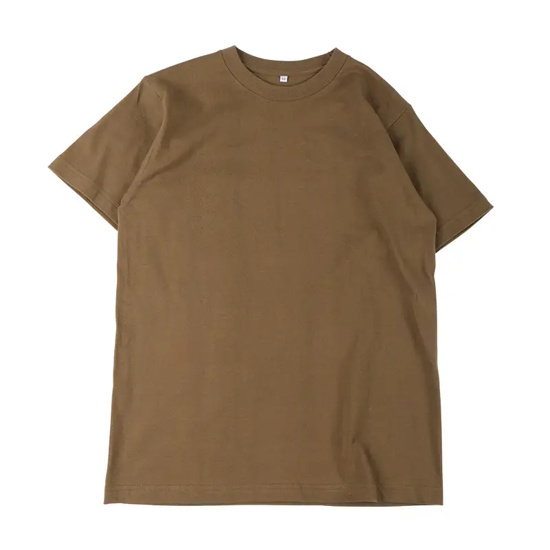 Mint Green Heavy Combed Cotton T-Shirt S - Image 15