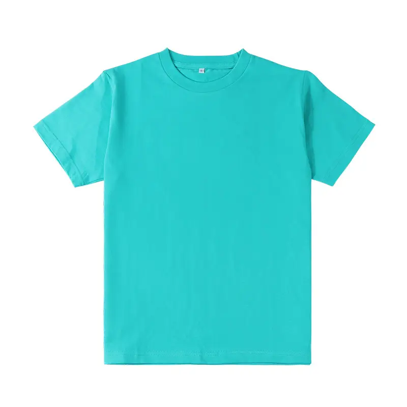 Mint Green Heavy Combed Cotton T-Shirt S - Image 8