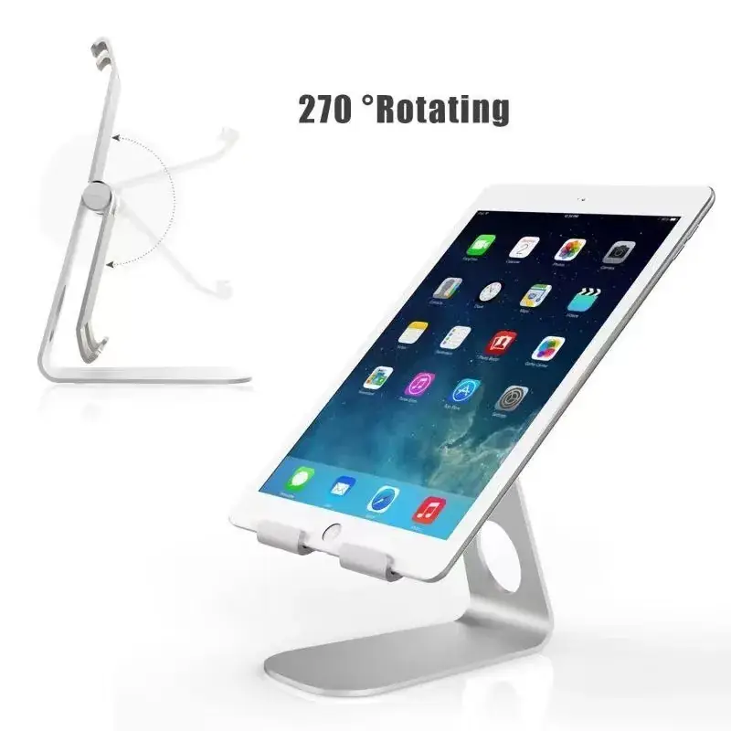 270° Rotating Aluminum Tablet Stand 115mm