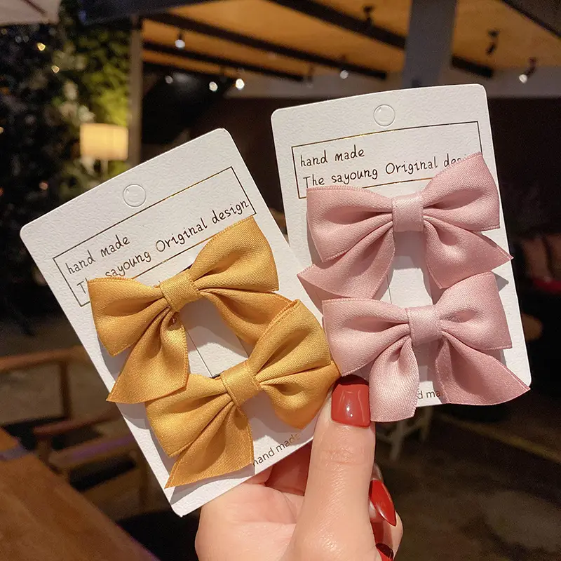 Pink Bow Hairpin for Girls & Women - Image 10