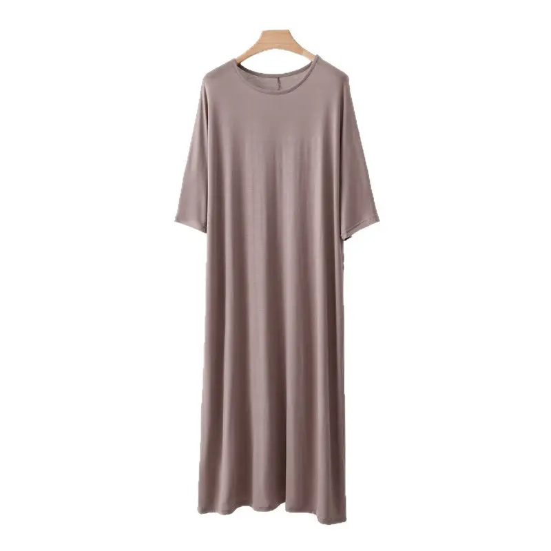 Women's Yellow A-Line Long Skirt Dress - Image 16