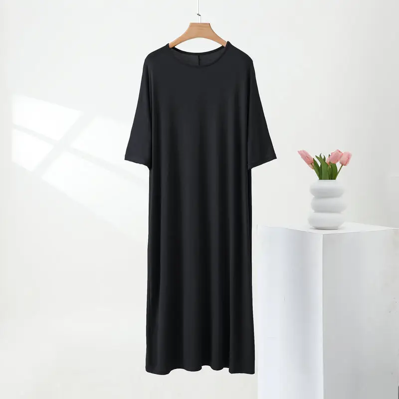 Women's Yellow A-Line Long Skirt Dress - Image 5