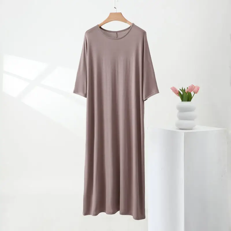 Women's Yellow A-Line Long Skirt Dress - Image 8