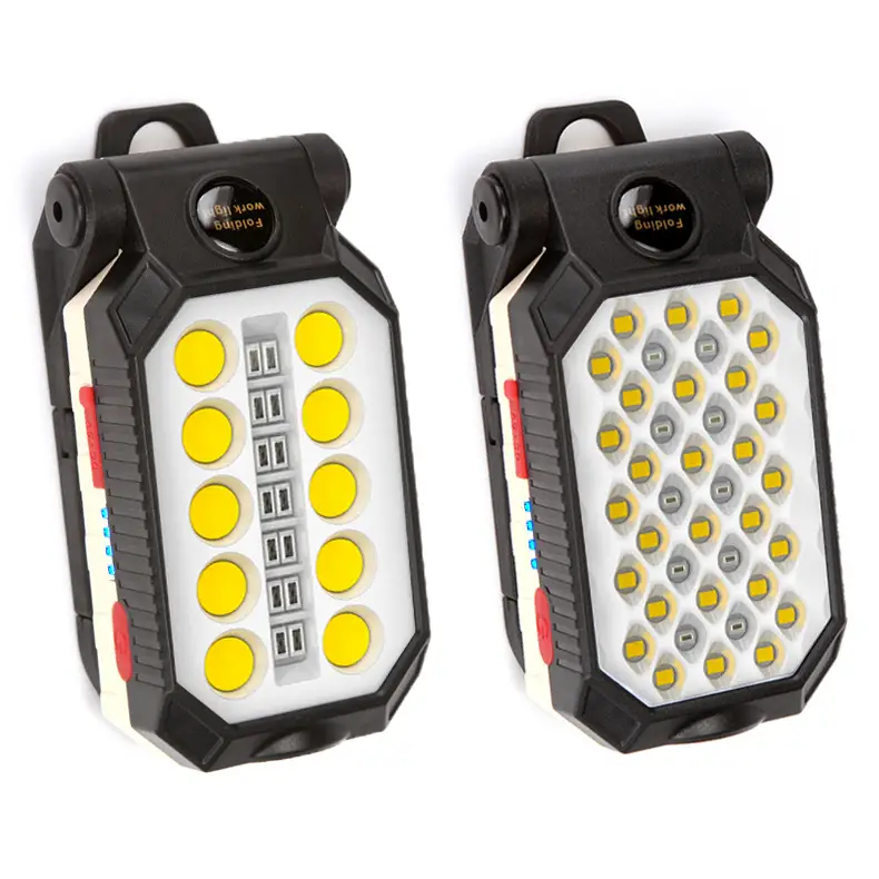 Waterproof USB Flashlight with Magnet & LED Work Light - Image 5