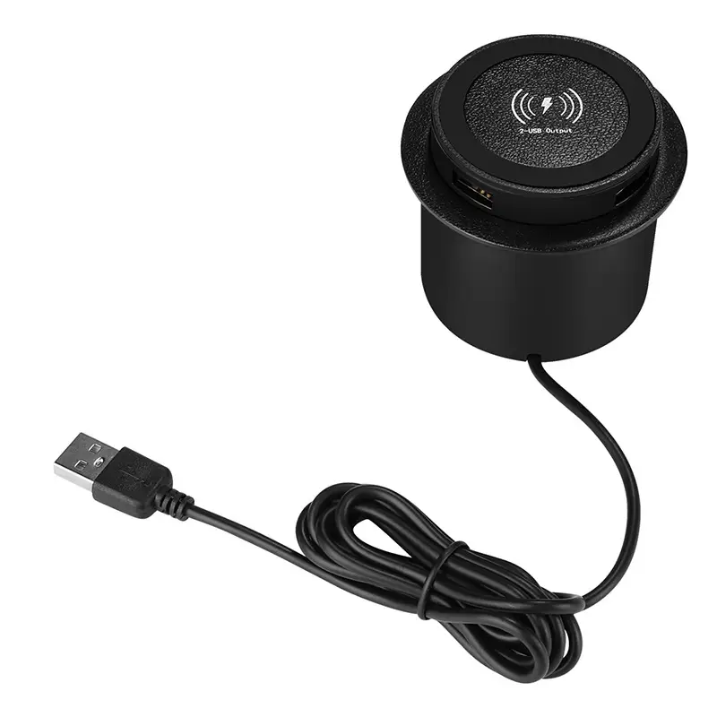 Three-in-One Wireless Charger for Smart Home Phone & USB Output - Image 6