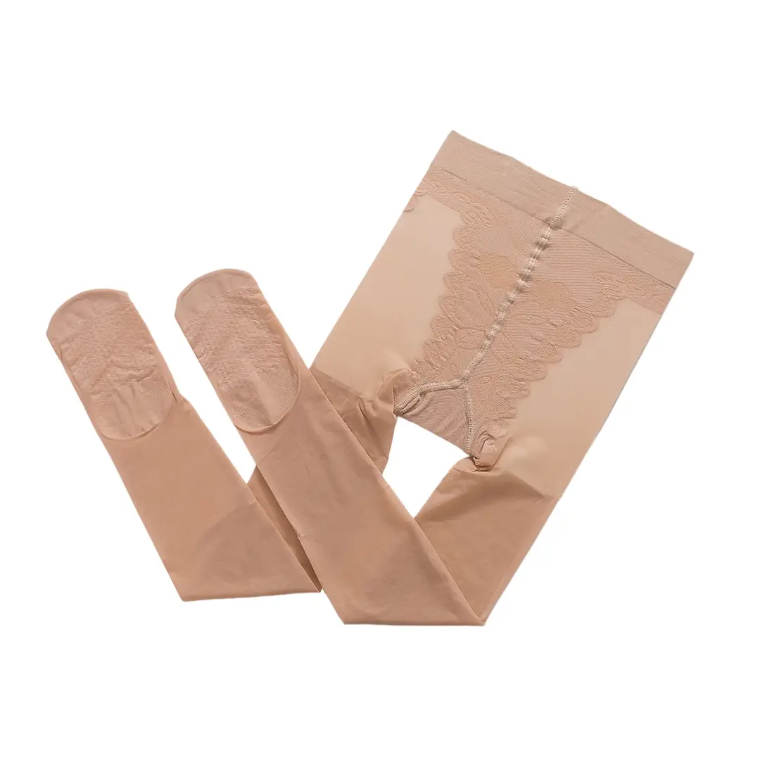 Genuine Dream Rhyme 6123 Stockings Women's Summer Ultra-thin Base Stockings Pantyhose Extra-large Bikini Velvet