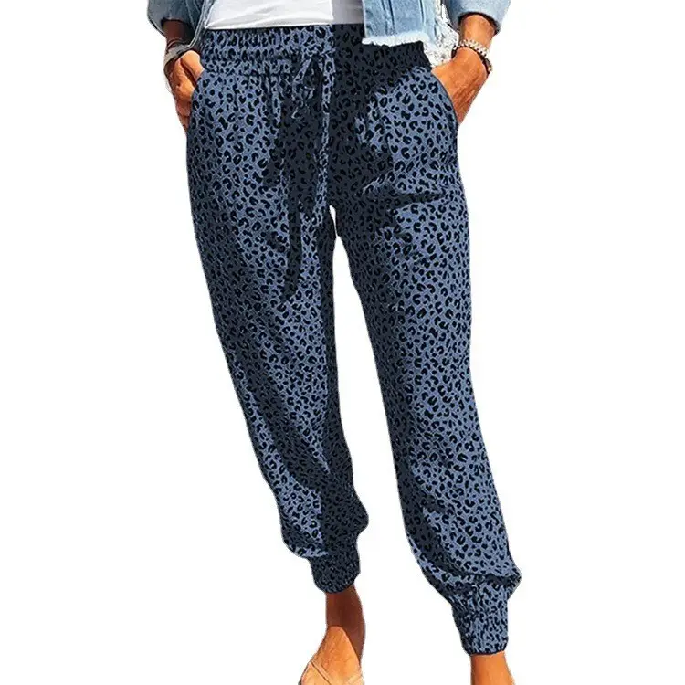 Women Leopard Print Leggings Pants 2025 Summer