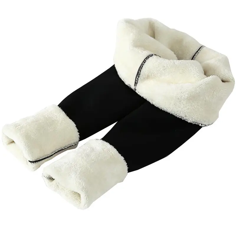 Fleece Lined Warm Leggings for Women Autumn Winter 2020