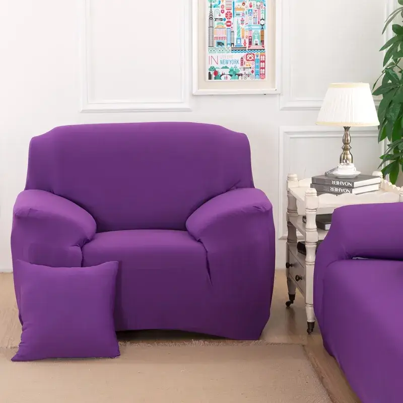 Elastic Sofa Cover Red Single Double Three Four Size - Image 18