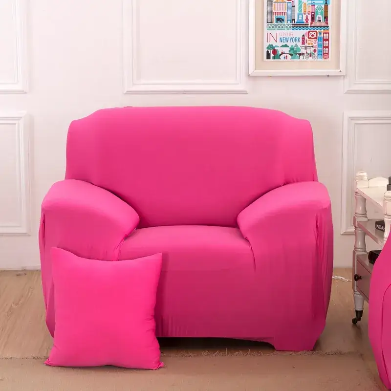 Elastic Sofa Cover Red Single Double Three Four Size - Image 9