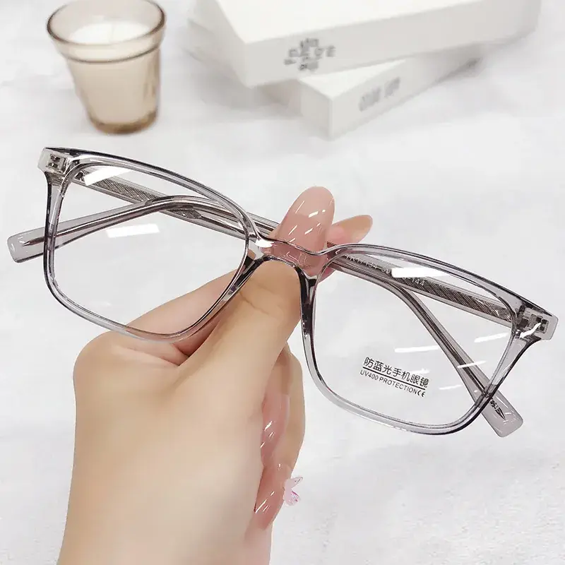 Women Anti-Blue Light Glasses Transparent Frame High Sensitivity - Image 9
