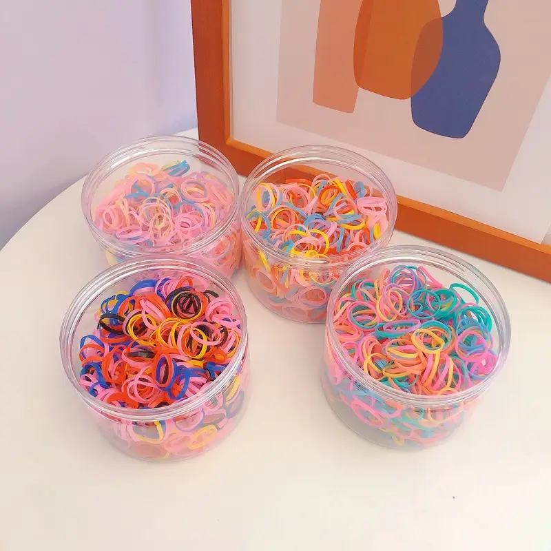 Disposable Rubber Band for Kids Hair Ties Bands