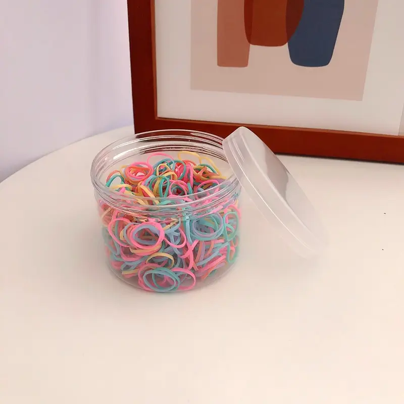 Disposable Rubber Band for Kids Hair Ties Bands