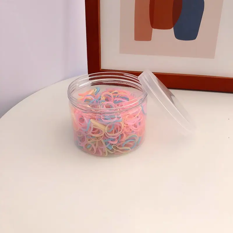 Disposable Rubber Band for Kids Hair Ties Bands