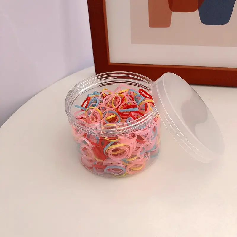 Disposable Rubber Band for Kids Hair Ties Bands