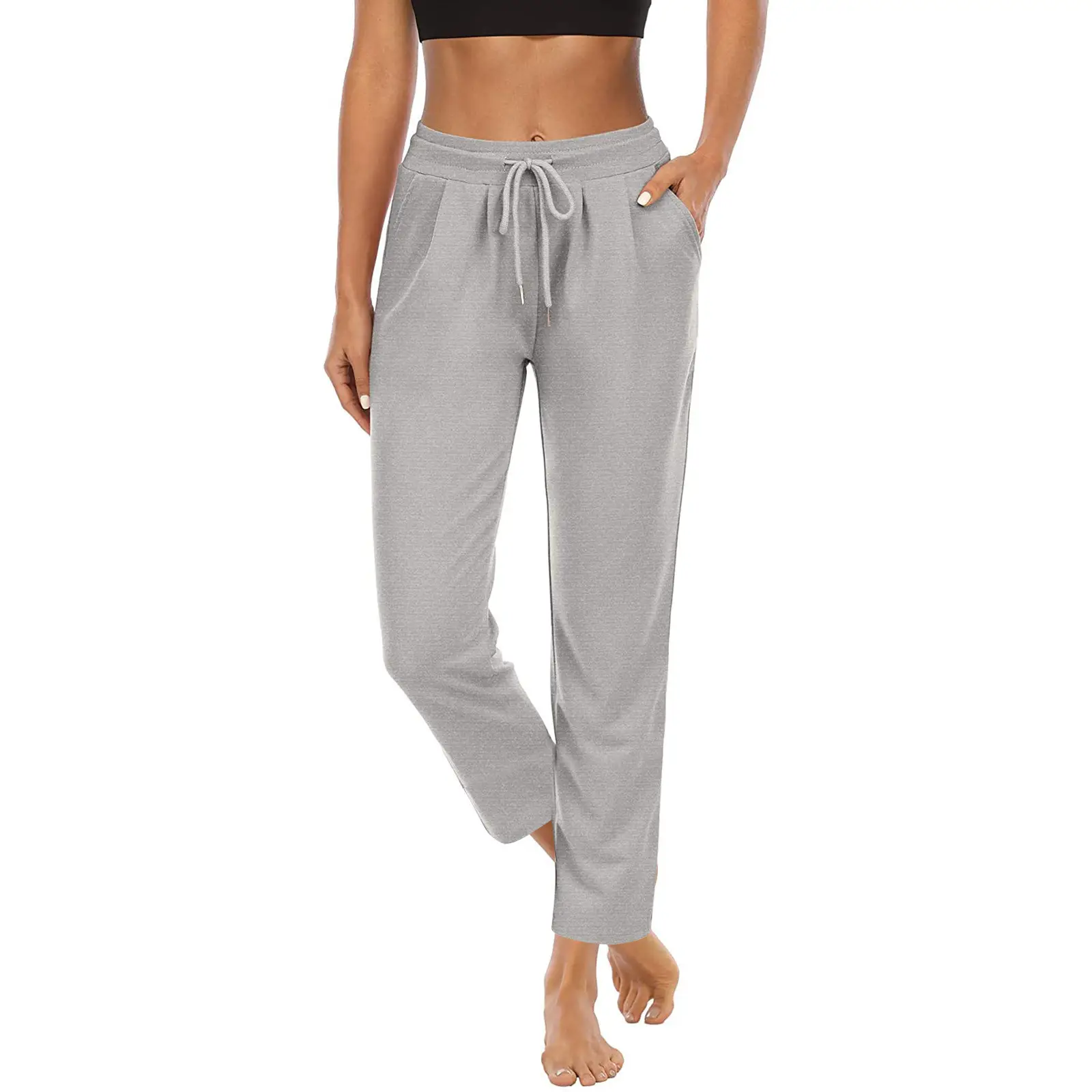 Trousers-Light Grey