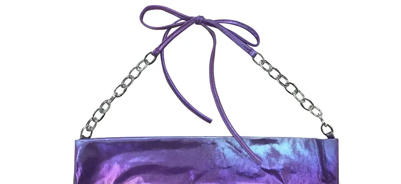 2023 Women's Silver Holographic Sleeveless Top — feature 21