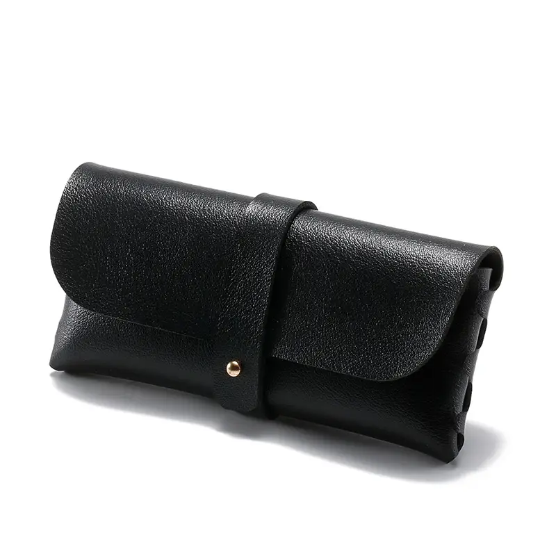 White Leather Sunglasses Case Portable Gift Box - Image 6