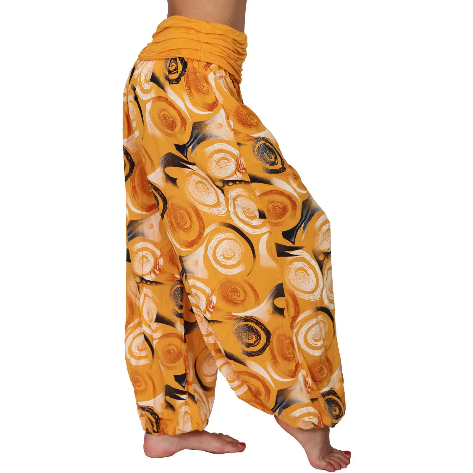 2022 Women's Printed Loose Harem Pants Spring Summer - Image 11