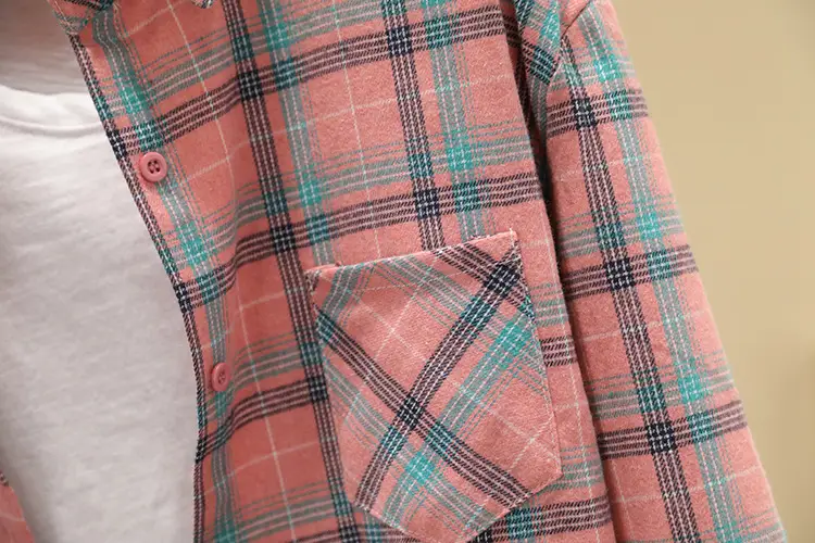 Women Plaid Long Sleeve Jacket 2023 New — feature 20