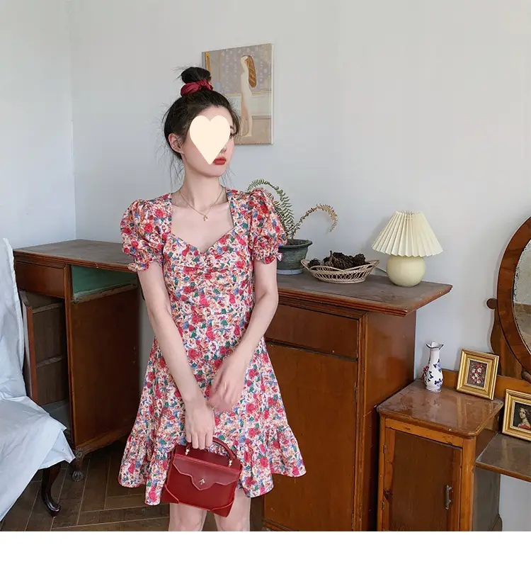 French Floral Dress for Women 2026 Summer — feature 10