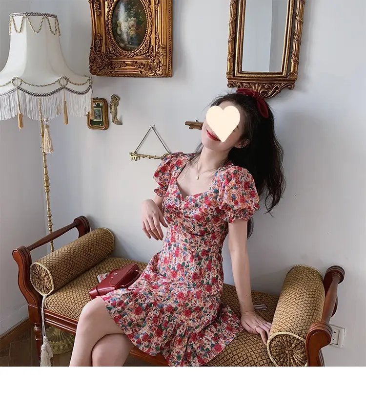 French Floral Dress for Women 2026 Summer — feature 2
