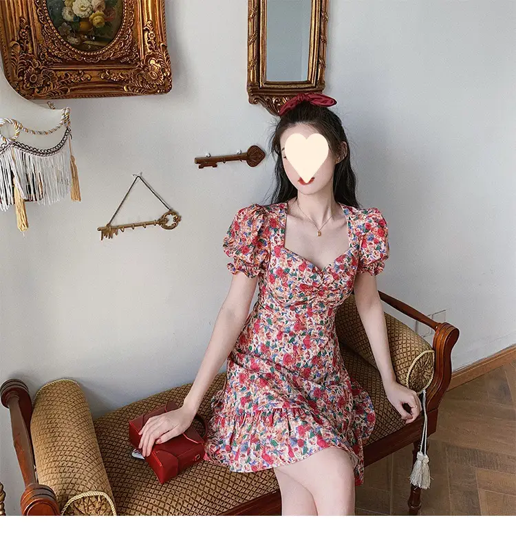French Floral Dress for Women 2026 Summer — feature 6