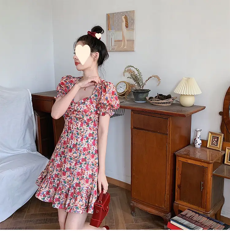 French Floral Dress for Women 2026 Summer — feature 8
