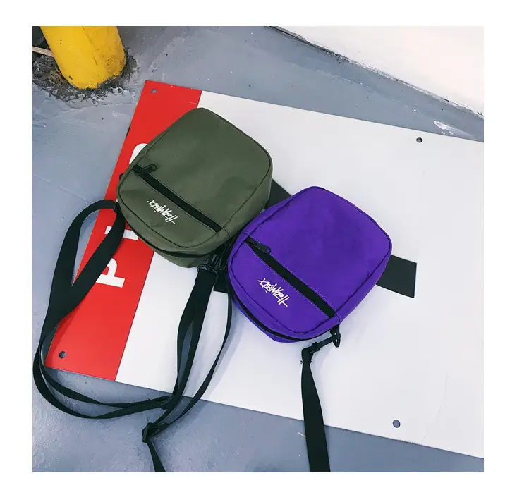 Red Japanese Style Men's Shoulder Bag — feature 29