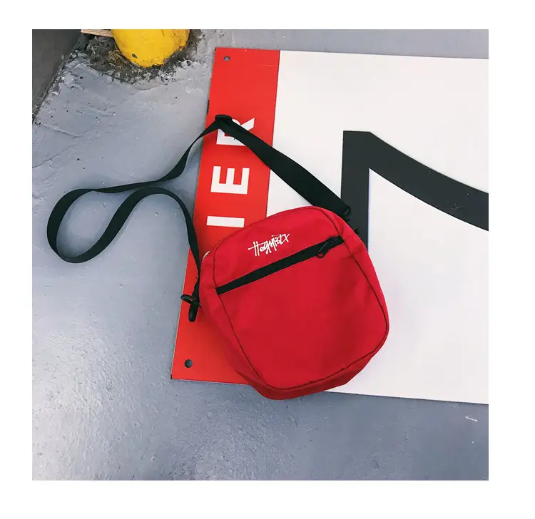 Red Japanese Style Men's Shoulder Bag — feature 33