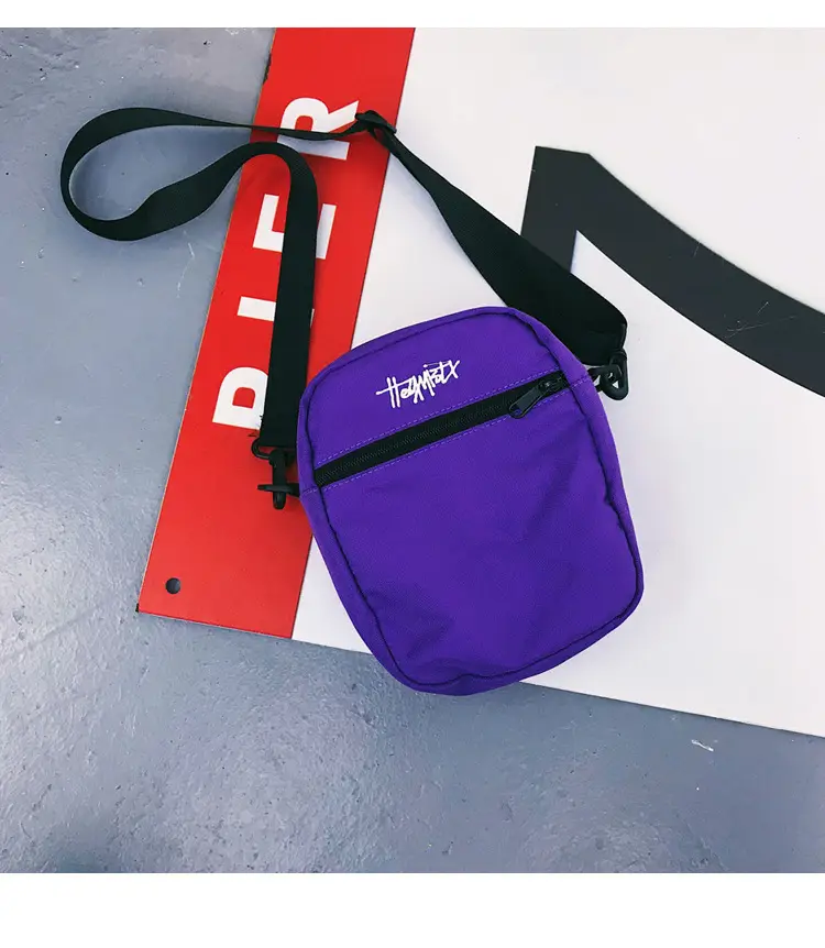 Red Japanese Style Men's Shoulder Bag — feature 35