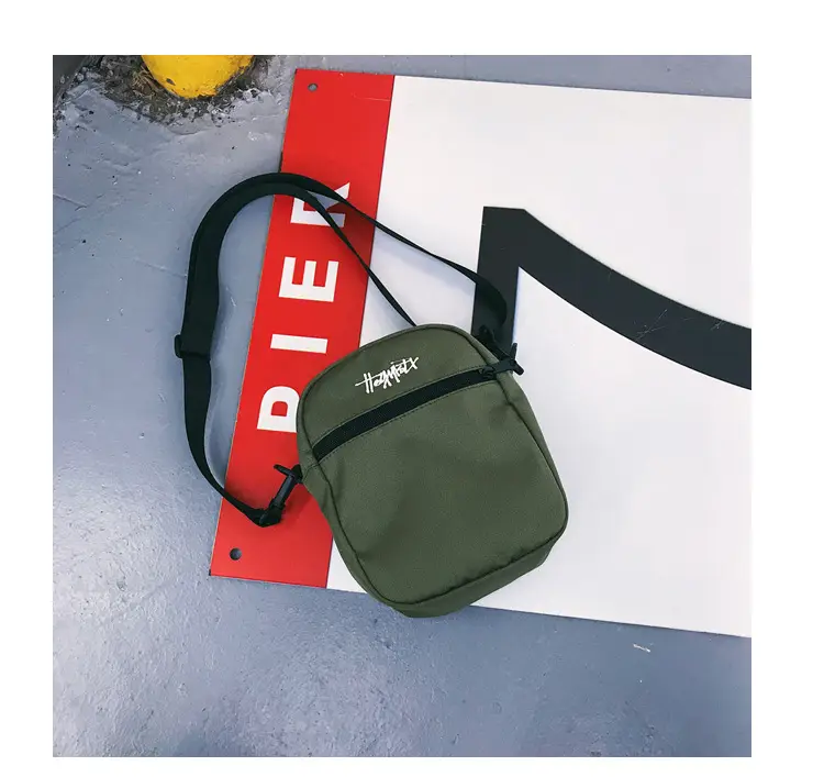 Red Japanese Style Men's Shoulder Bag — feature 37