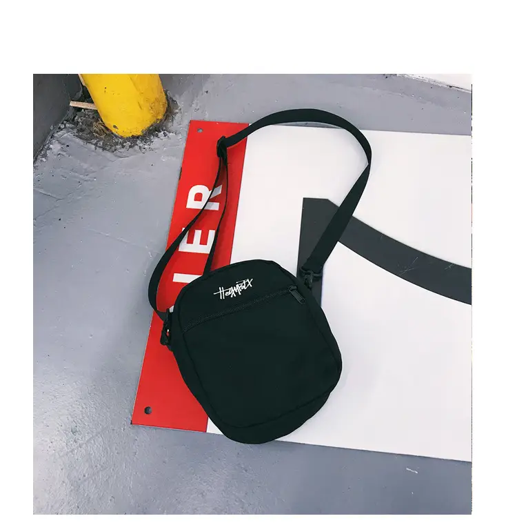 Red Japanese Style Men's Shoulder Bag — feature 39