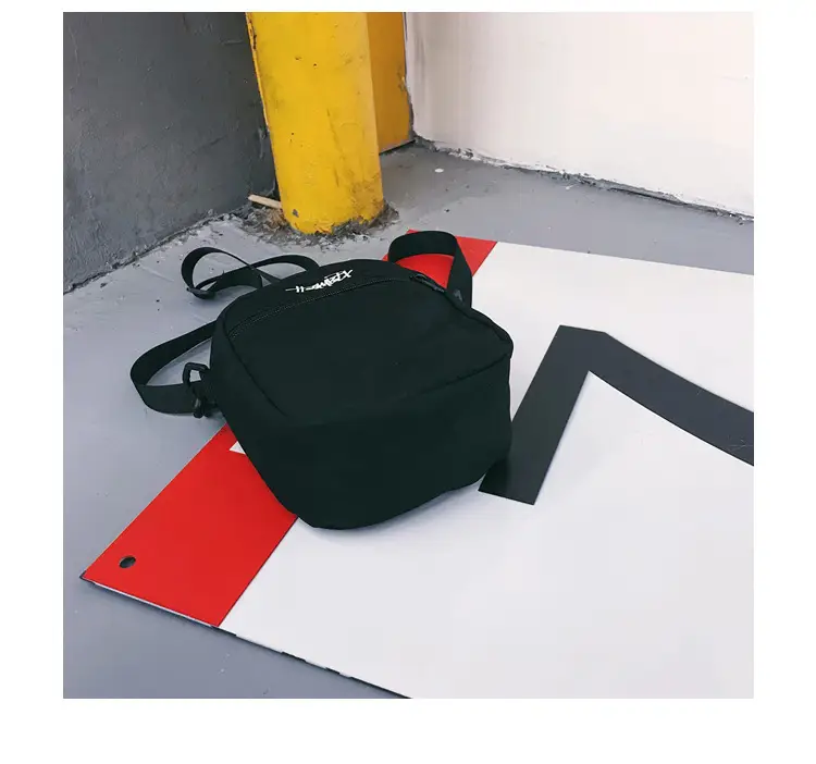 Red Japanese Style Men's Shoulder Bag — feature 43