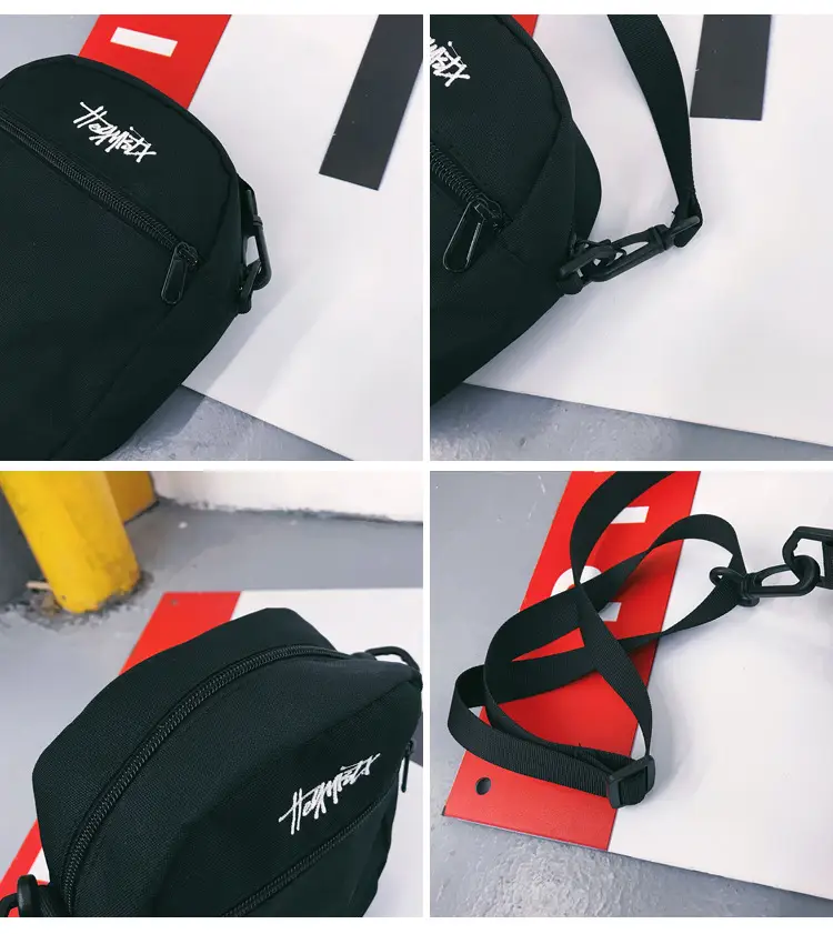 Red Japanese Style Men's Shoulder Bag — feature 46