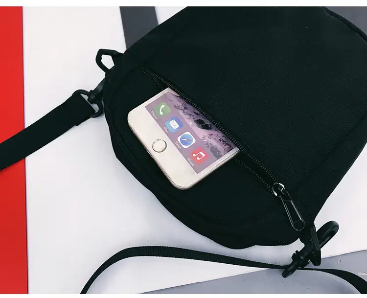 Red Japanese Style Men's Shoulder Bag — feature 47