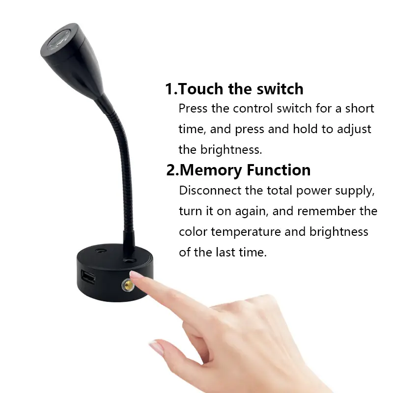 USB Touch LED RV Light 12-24V Dimming — feature 10