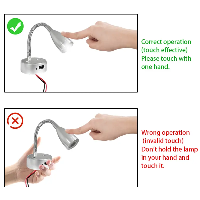 USB Touch LED RV Light 12-24V Dimming — feature 8