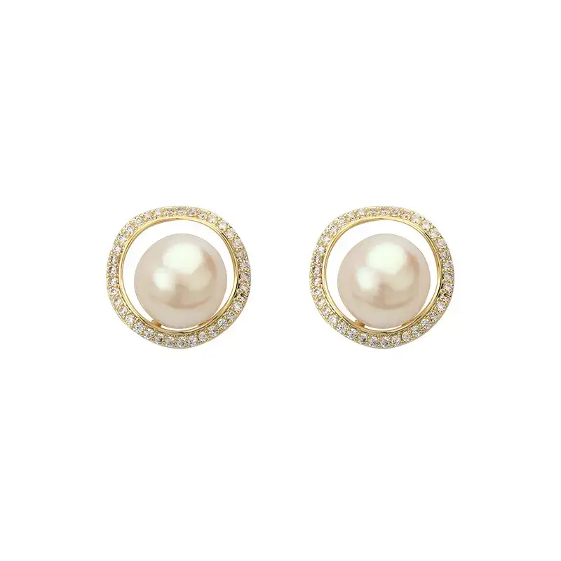 S925 Sterling Silver Pearl Earrings for Women - Image 14