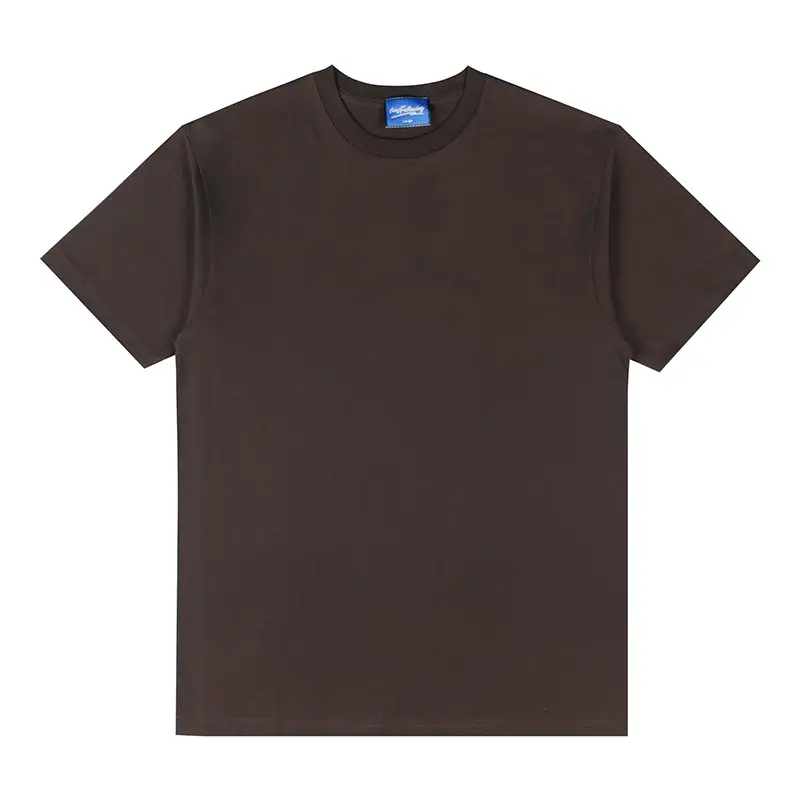 Unf Heavyweight Pure Cotton T-Shirt Spring Summer Loose Off Shoulder